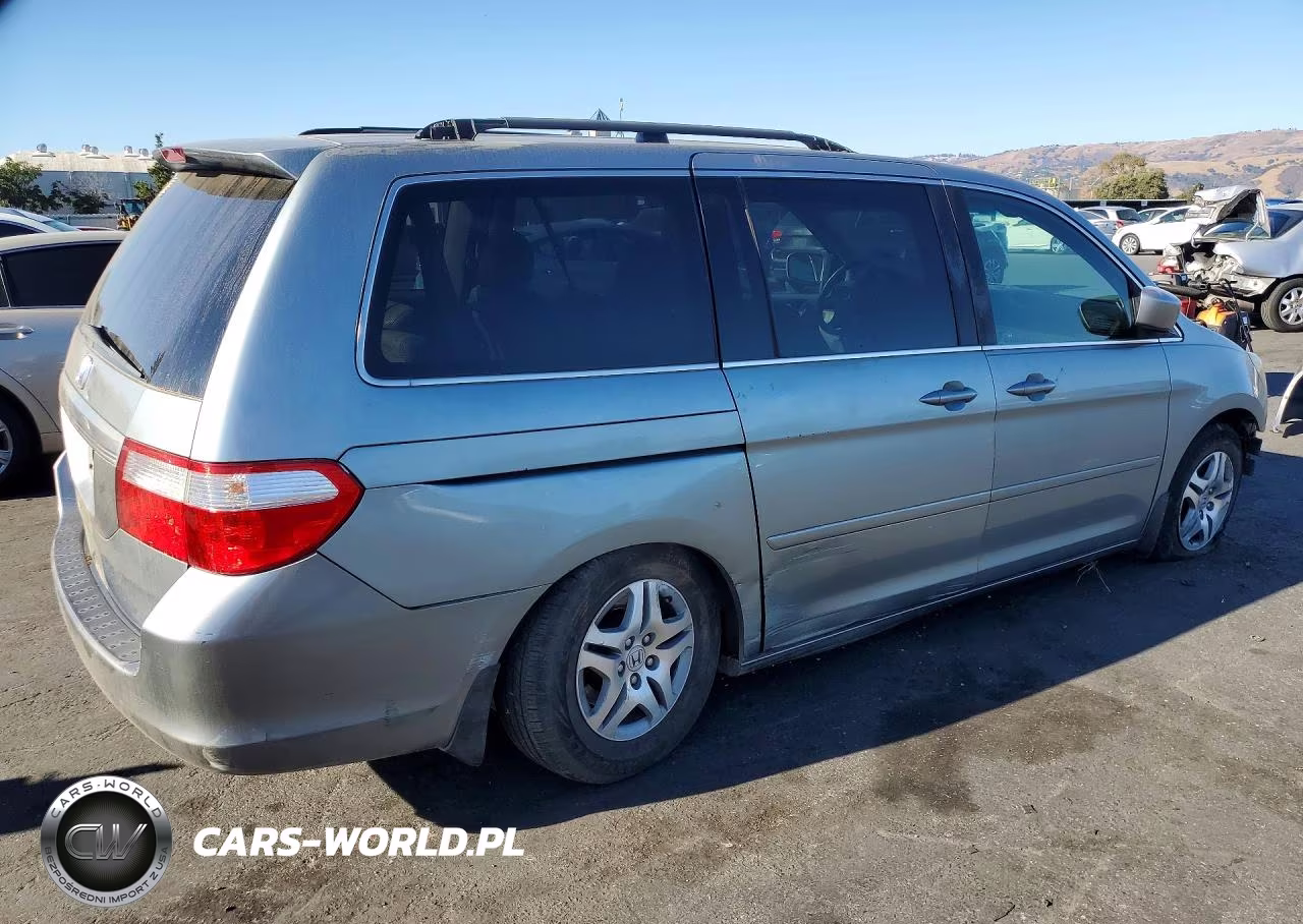 2007 Honda Odyssey Exl VIN:5FNRL38707B006832 - 3