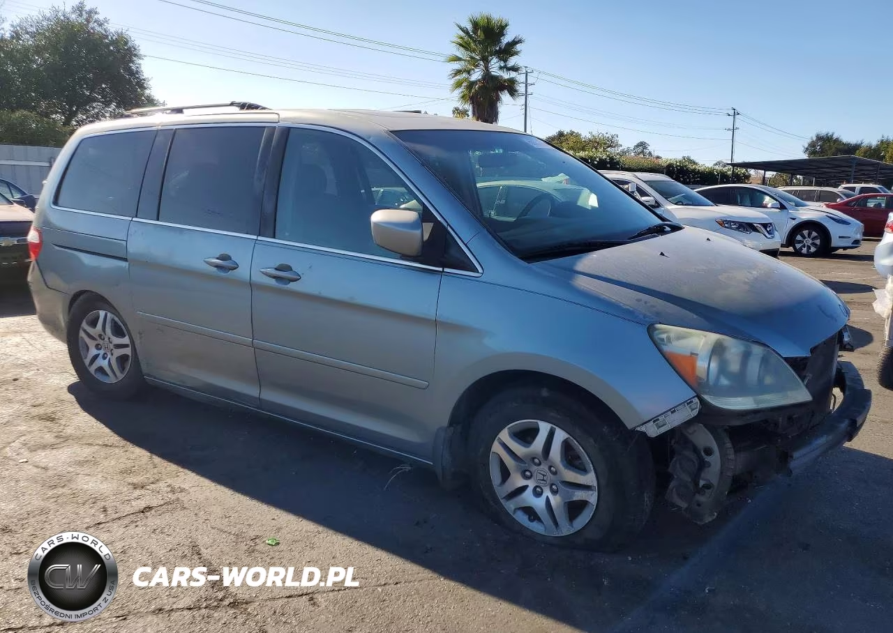 2007 Honda Odyssey Exl VIN:5FNRL38707B006832 - 4