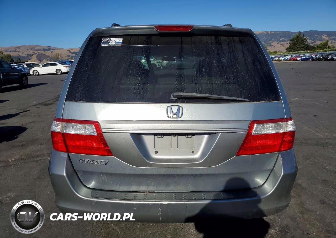 2007 Honda Odyssey Exl VIN:5FNRL38707B006832 - 6
