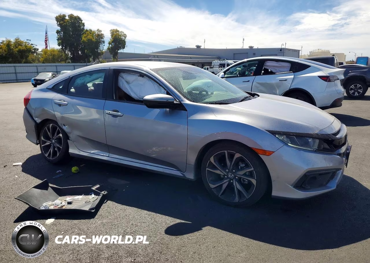 2020 Honda Civic Sport VIN:2HGFC2F84LH531259 - 4