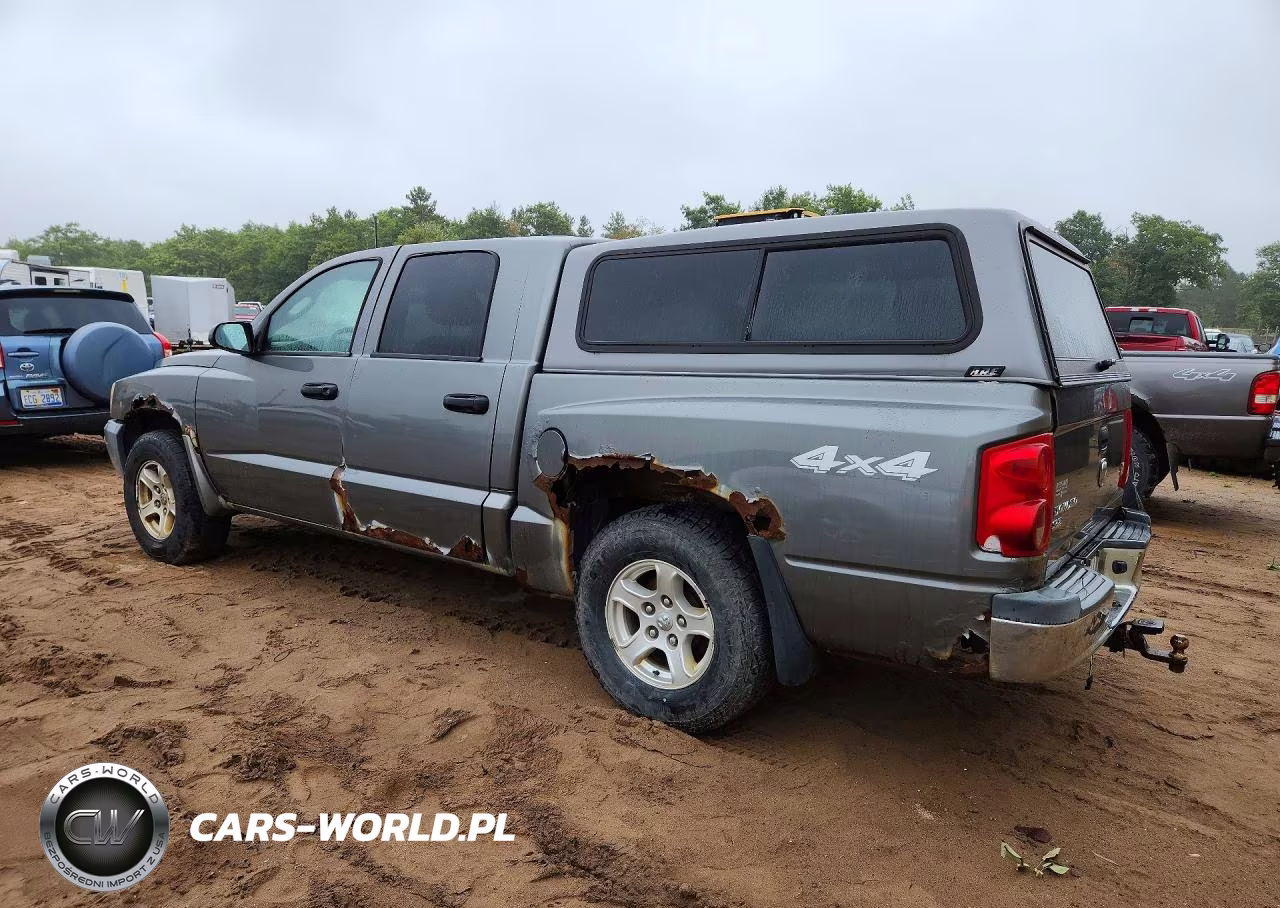 2006 Dodge Dakota Quad Slt VIN:1D7HW48N16S630458 - 2