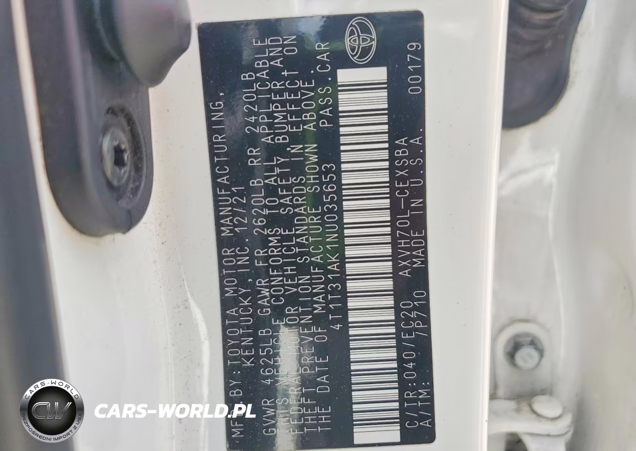 2022 Toyota Camry Hybrid Se Nightshade VIN:4T1T31AK1NU035653 - 12