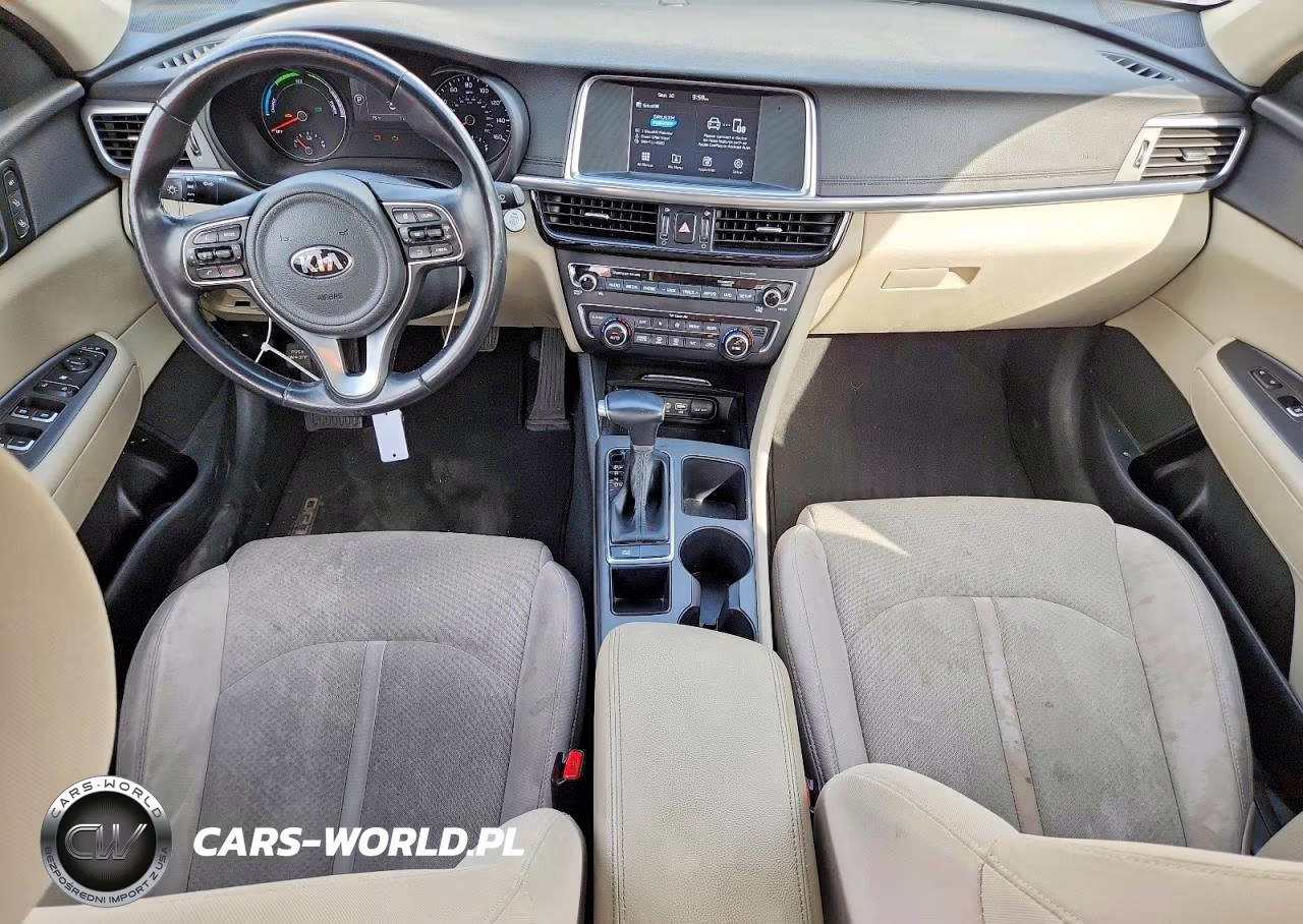 2017 Kia Optima Hybrid VIN:KNAGT4LE3H5016340 - 8