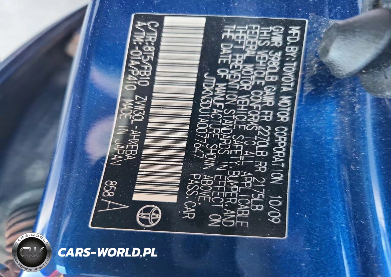 2010 Toyota Prius Ii VIN:JTDKN3DU1A0077647 - 13
