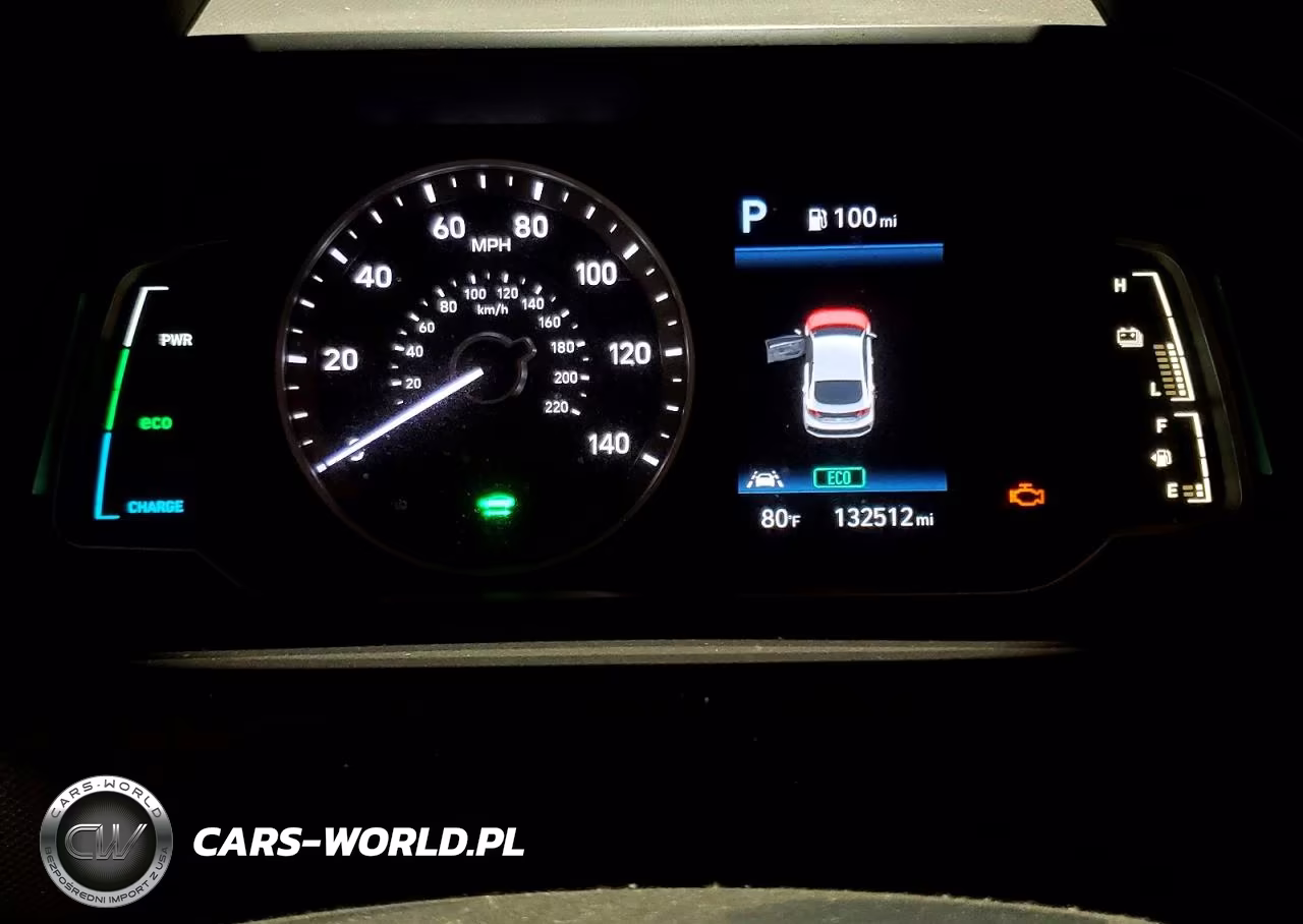 2020 Hyundai Ioniq Blue VIN:KMHC65LC4LU231278 - 9