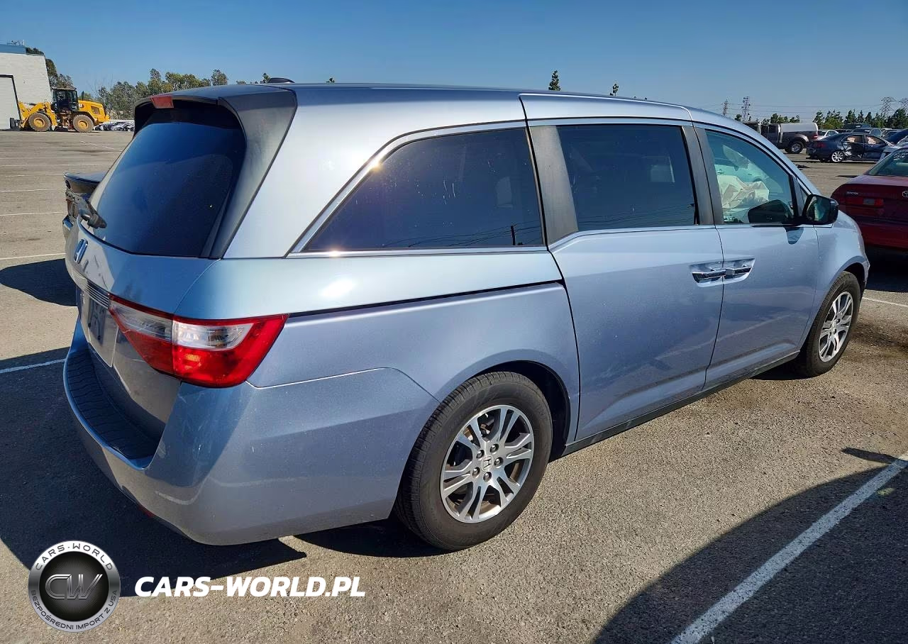 2012 Honda Odyssey Exl VIN:5FNRL5H62CB125639 - 3
