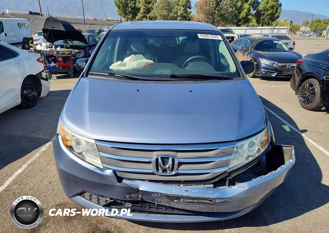 2012 Honda Odyssey Exl VIN:5FNRL5H62CB125639 - 5