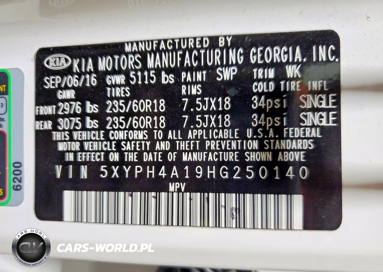 2017 Kia Sorento Ex VIN:5XYPH4A19HG250140 - 13
