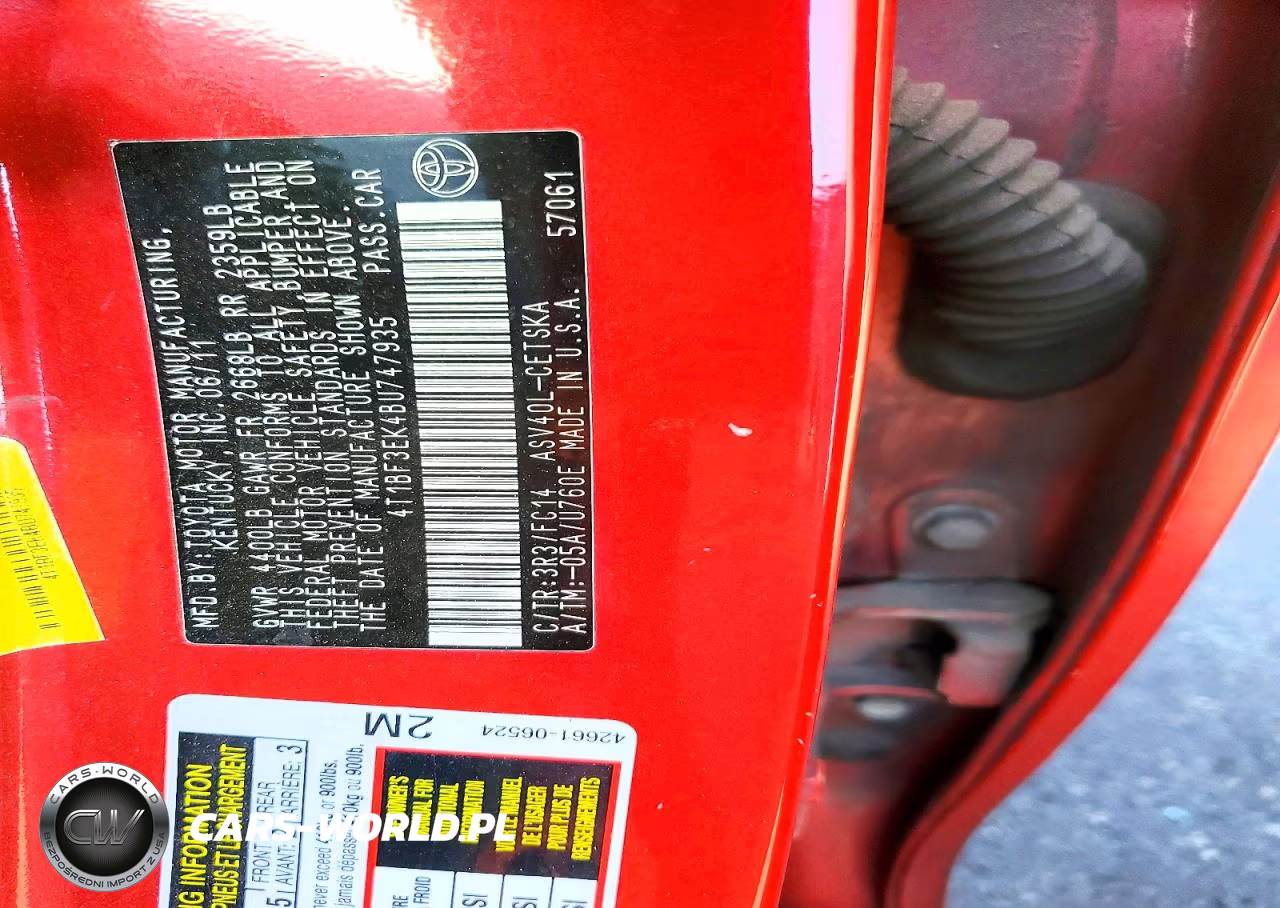 2011 Toyota Camry Se VIN:4T1BF3EK4BU747935 - 12