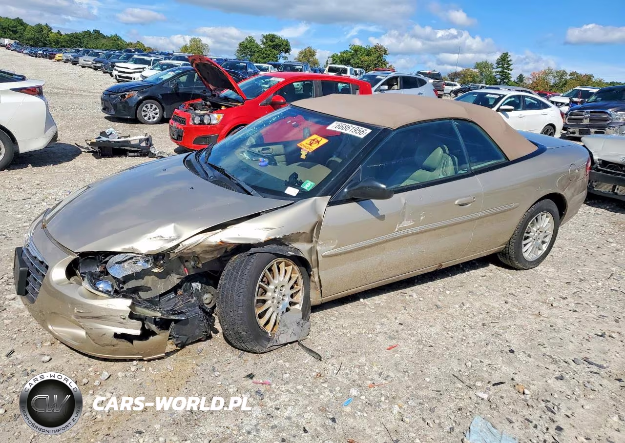 2004 Chrysler Sebring Lxi VIN:1C3EL55R04N269629 - 1
