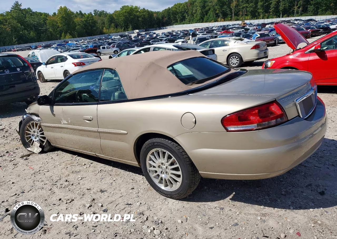 2004 Chrysler Sebring Lxi VIN:1C3EL55R04N269629 - 2