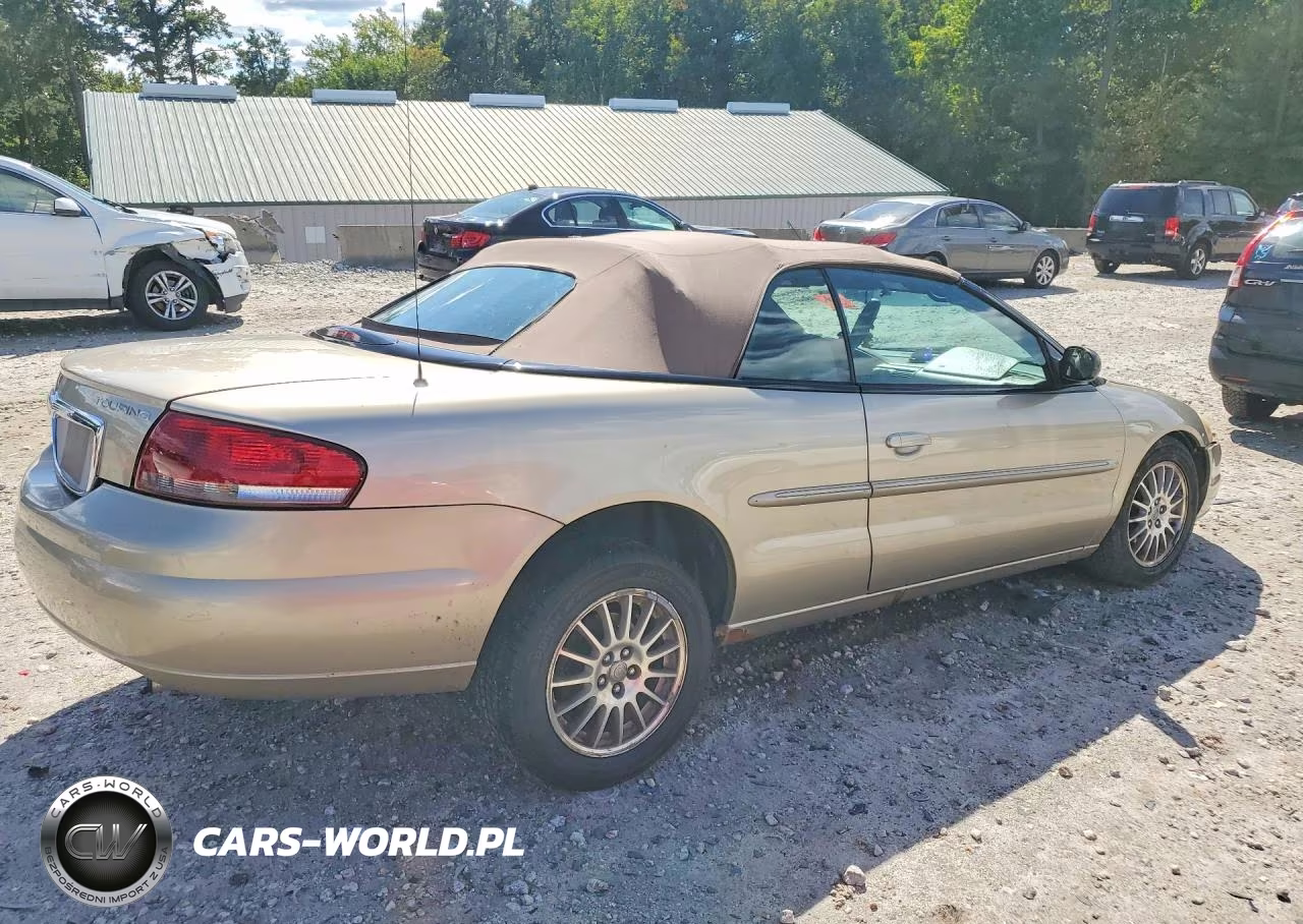 2004 Chrysler Sebring Lxi VIN:1C3EL55R04N269629 - 3