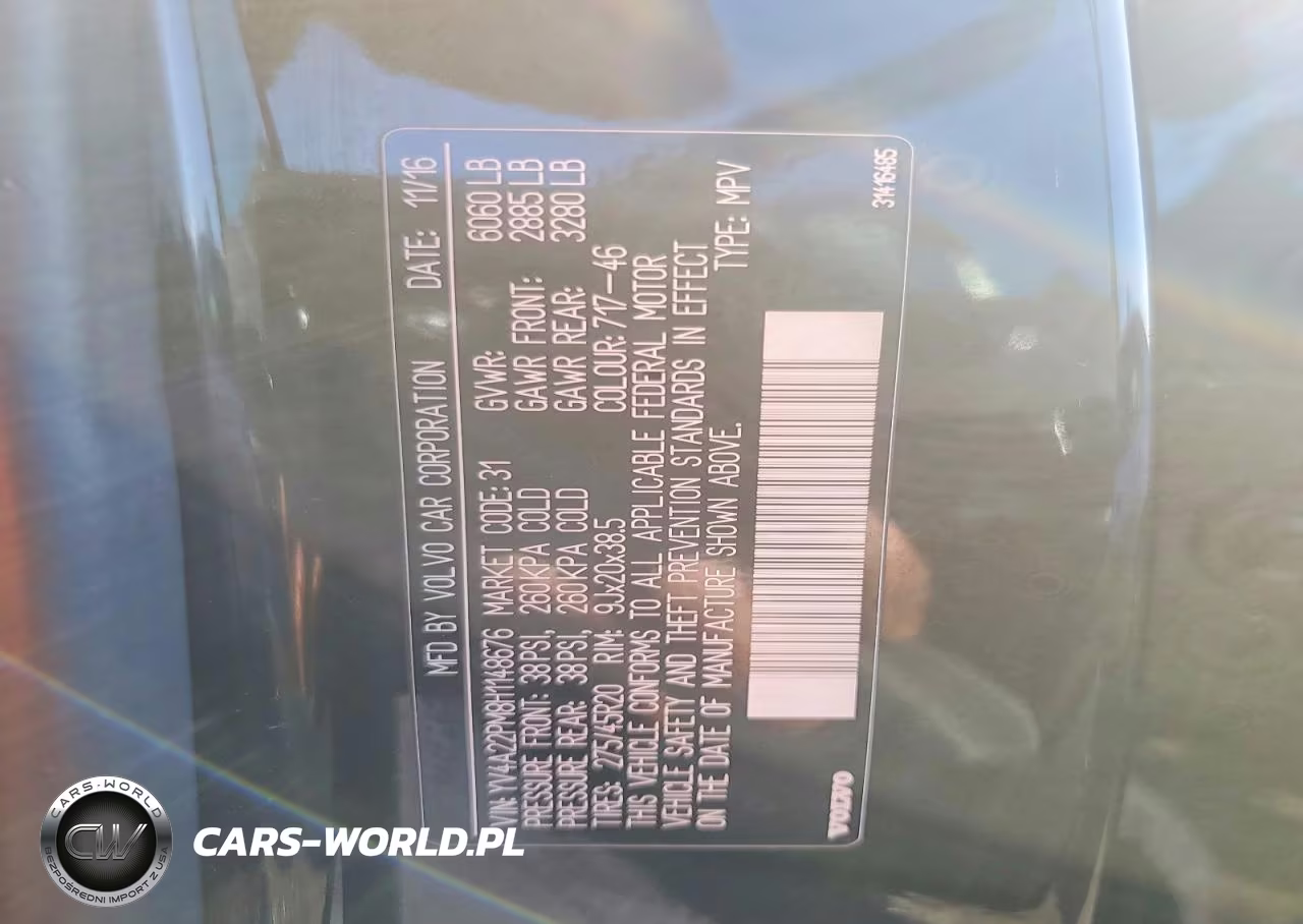 2017 Volvo Xc90 T6 VIN:YV4A22PM8H1148676 - 13