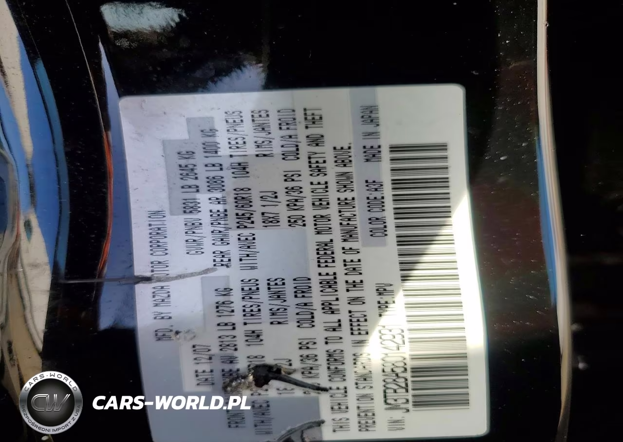 2008 Mazda Cx-9 VIN:JM3TB28A580142931 - 12