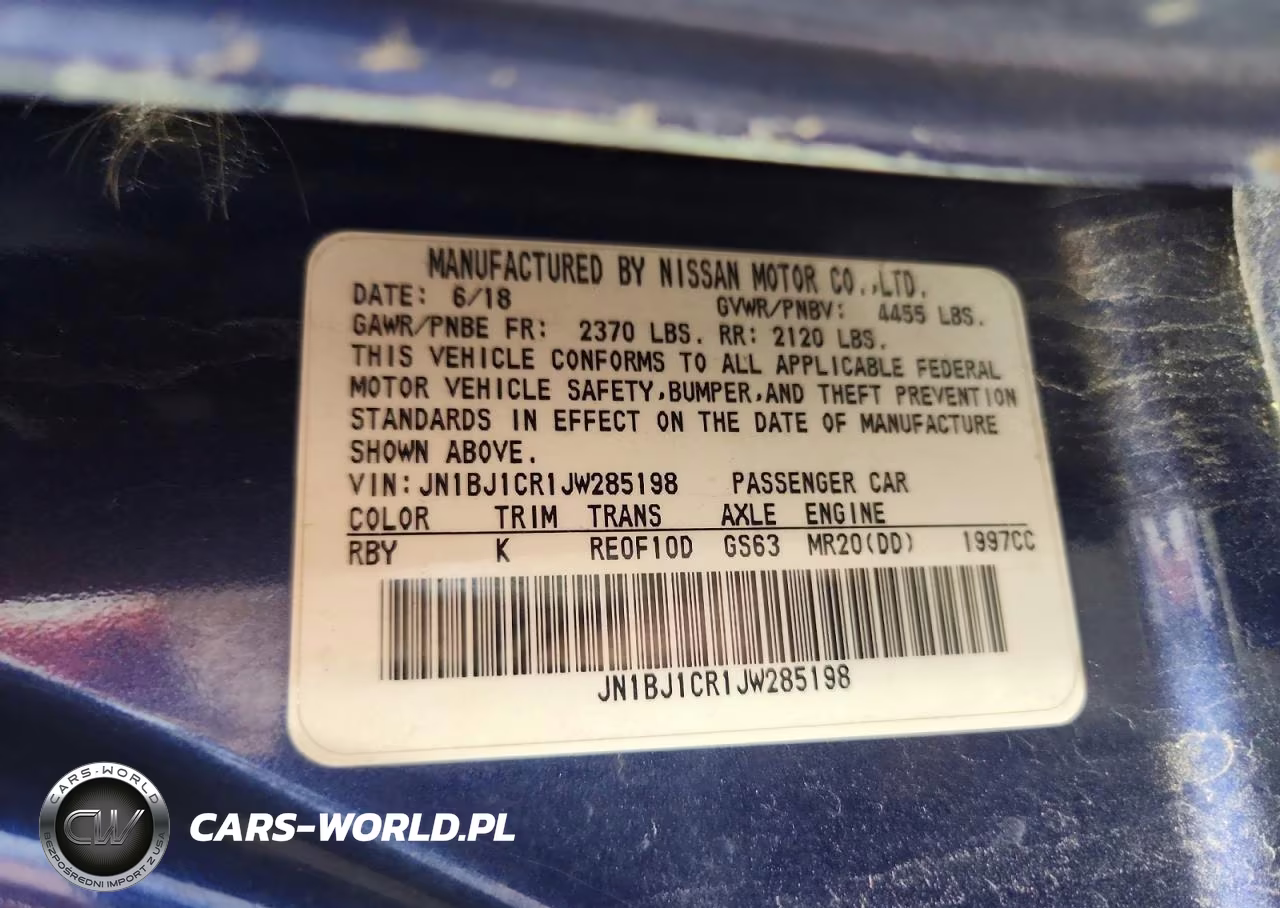 2018 Nissan Rogue Sport Sl VIN:JN1BJ1CR1JW285198 - 13