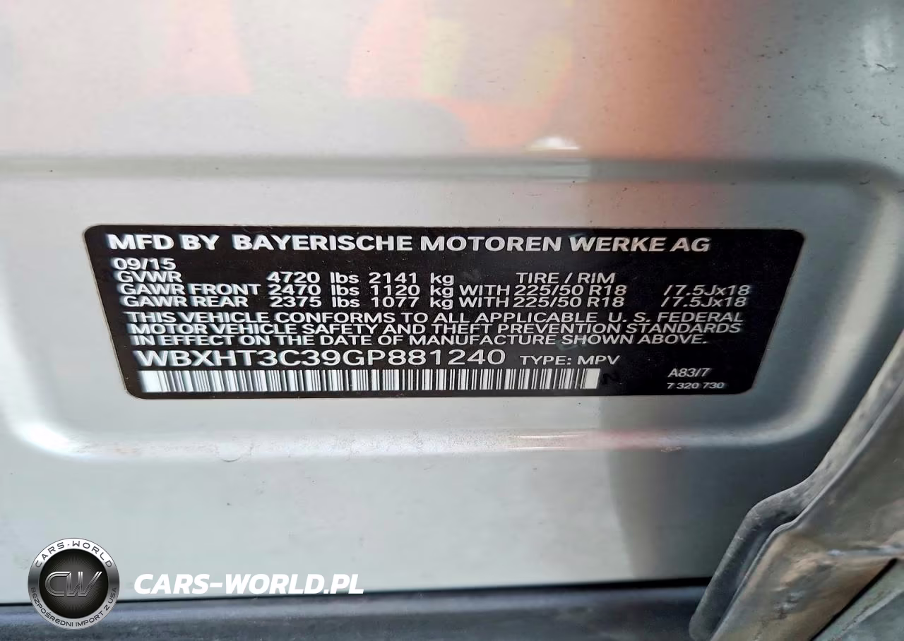 2016 BMW X1 xDrive28I VIN:WBXHT3C39GP881240 - 13