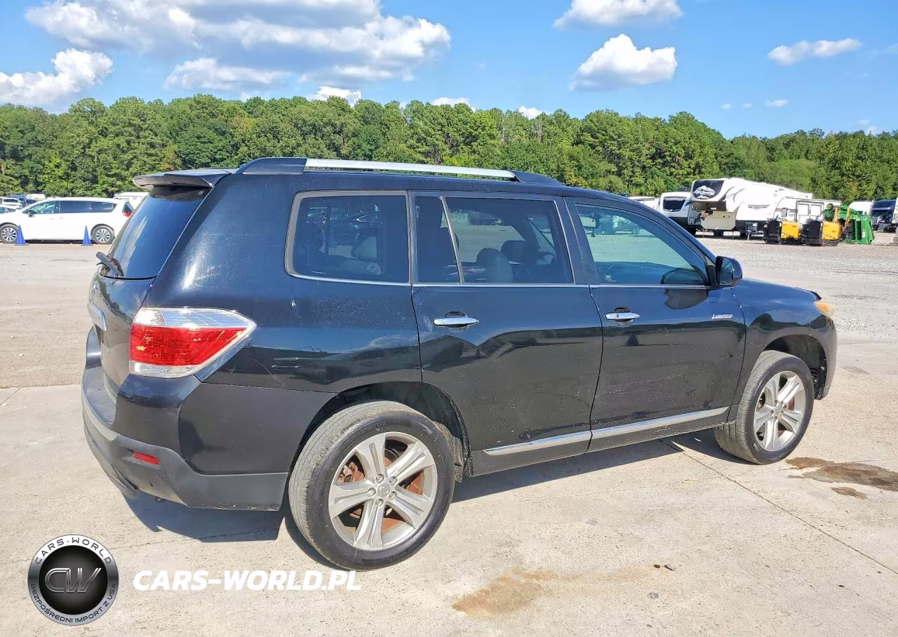 2012 Toyota Highlander Limited VIN:5TDYK3EH0CS052257 - 3