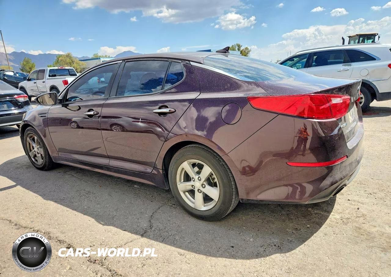 2015 Kia Optima Lx VIN:5XXGM4A74FG401242 - 2