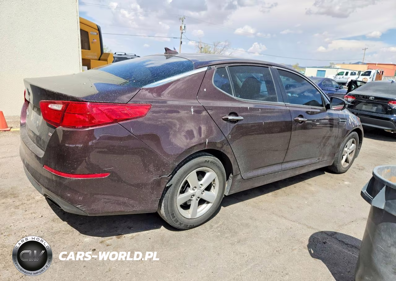 2015 Kia Optima Lx VIN:5XXGM4A74FG401242 - 3