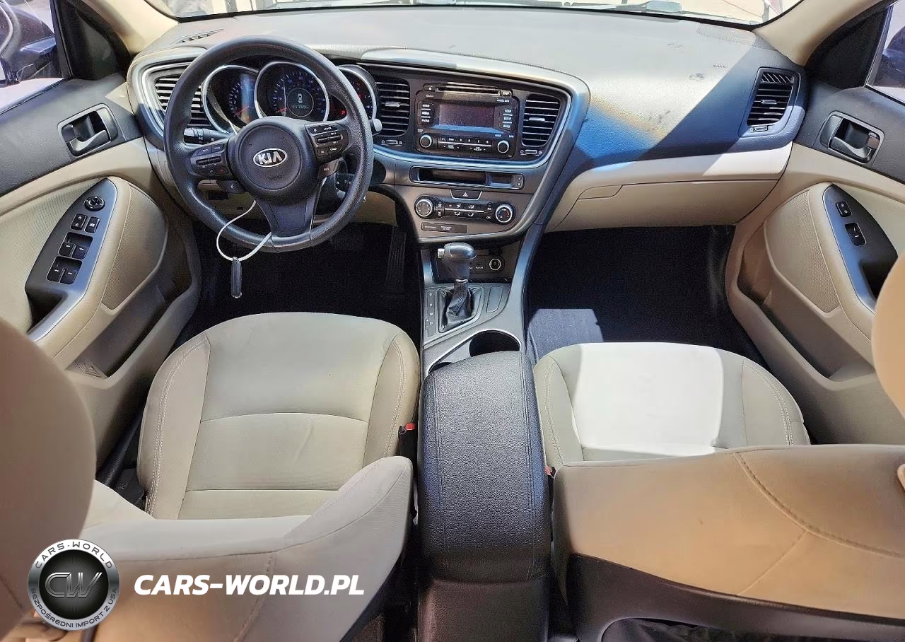 2015 Kia Optima Lx VIN:5XXGM4A74FG401242 - 8