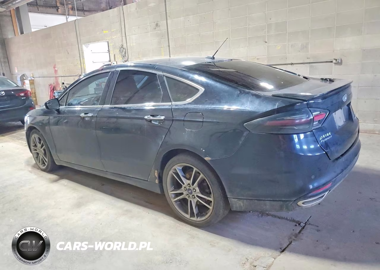 2016 Ford Fusion Titanium VIN:3FA6P0D97GR232853 - 2