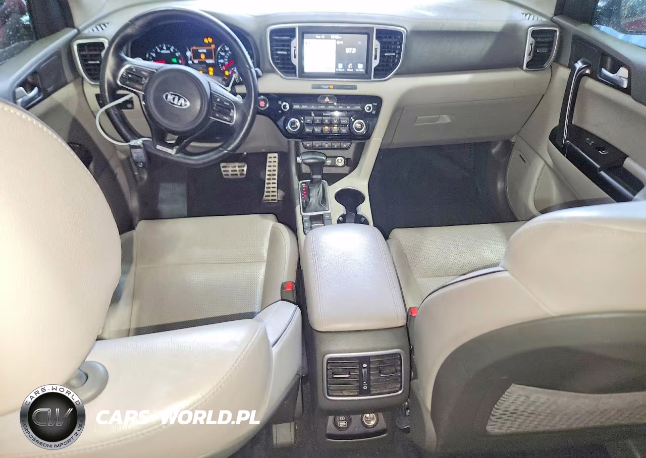 2018 Kia Sportage Sx VIN:KNDPRCA65J7376825 - 8