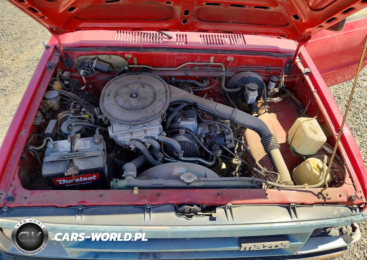1992 Mazda B2200 Short Bed VIN:JM2UF1136N0278595 - 11