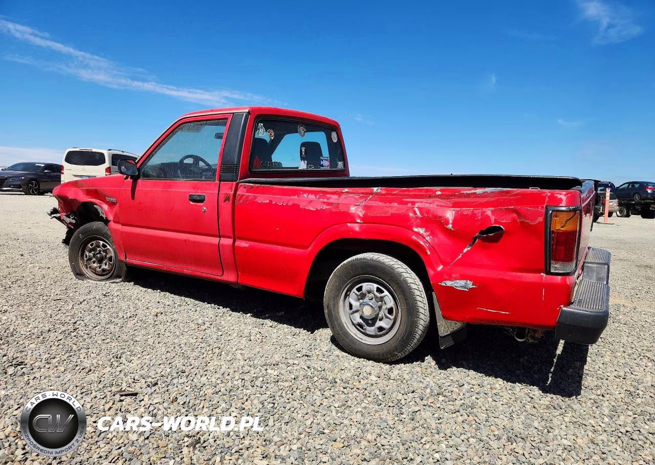 1992 Mazda B2200 Short Bed VIN:JM2UF1136N0278595 - 2
