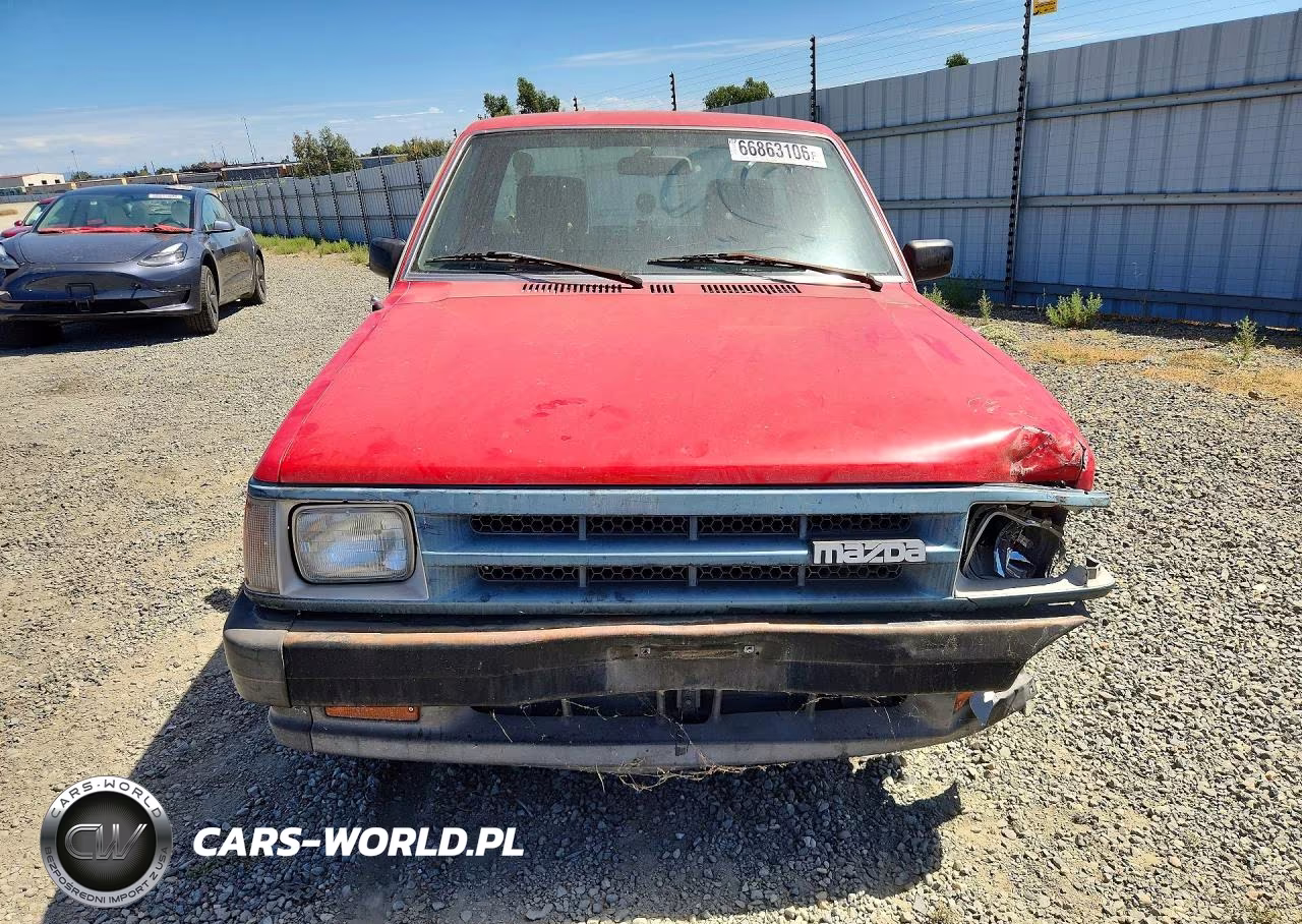 1992 Mazda B2200 Short Bed VIN:JM2UF1136N0278595 - 5