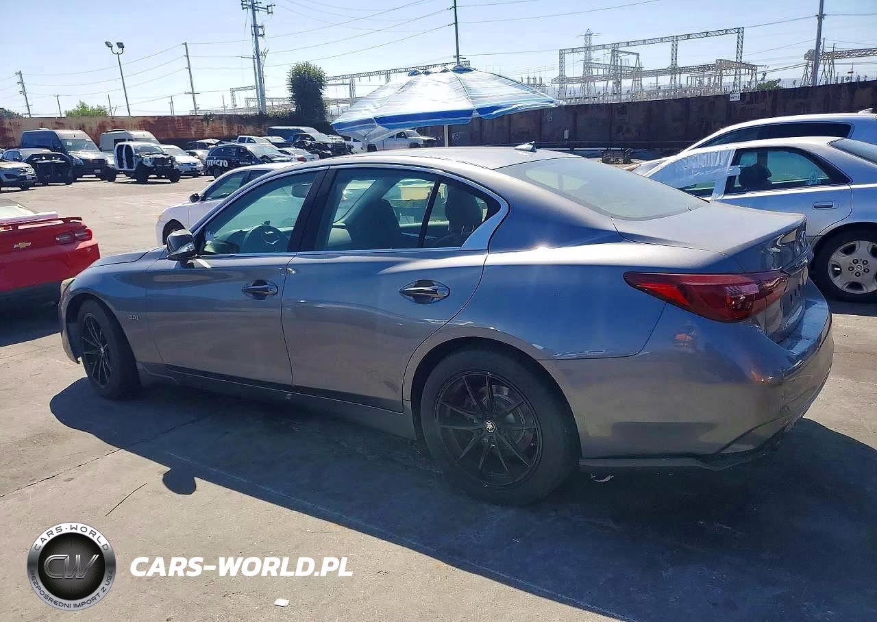 2018 Infiniti Q50 3.0T Luxe VIN:JN1EV7AR6JM430626 - 2