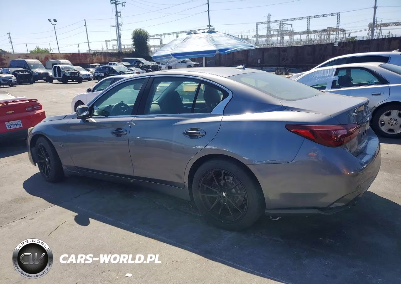 2018 Infiniti Q50 3.0T Luxe VIN:JN1EV7AR6JM430626 - 3