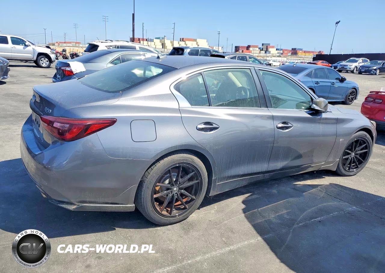 2018 Infiniti Q50 3.0T Luxe VIN:JN1EV7AR6JM430626 - 4