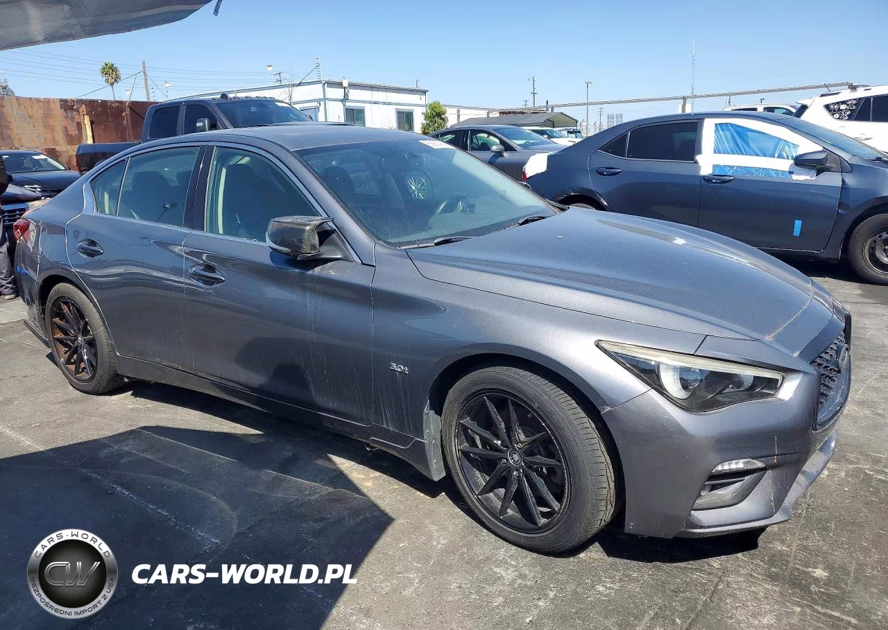 2018 Infiniti Q50 3.0T Luxe VIN:JN1EV7AR6JM430626 - 5