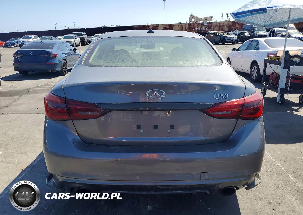 2018 Infiniti Q50 3.0T Luxe VIN:JN1EV7AR6JM430626 - 7