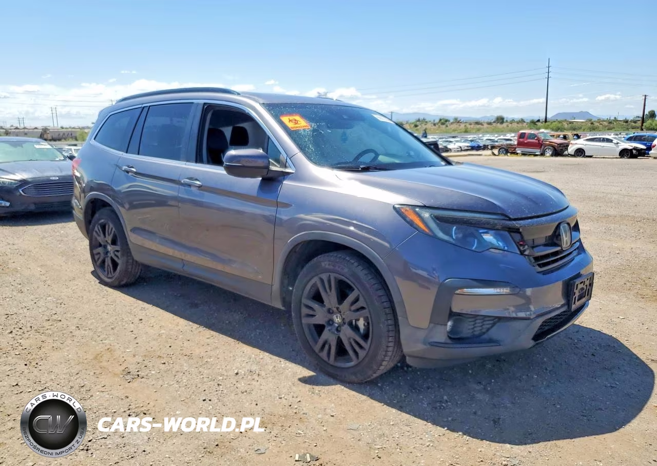 2021 Honda Pilot Se VIN:5FNYF6H22MB016413 - 4
