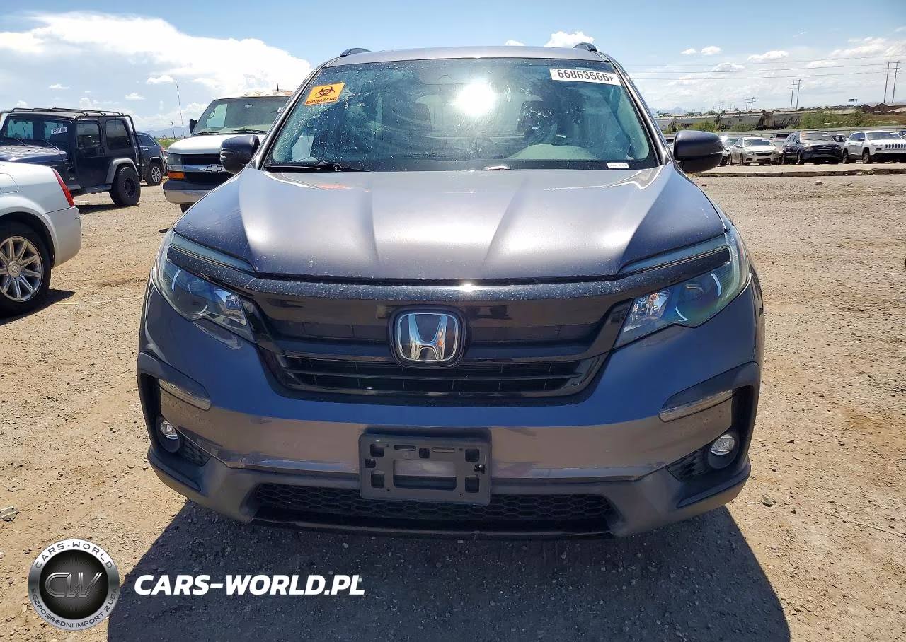 2021 Honda Pilot Se VIN:5FNYF6H22MB016413 - 5
