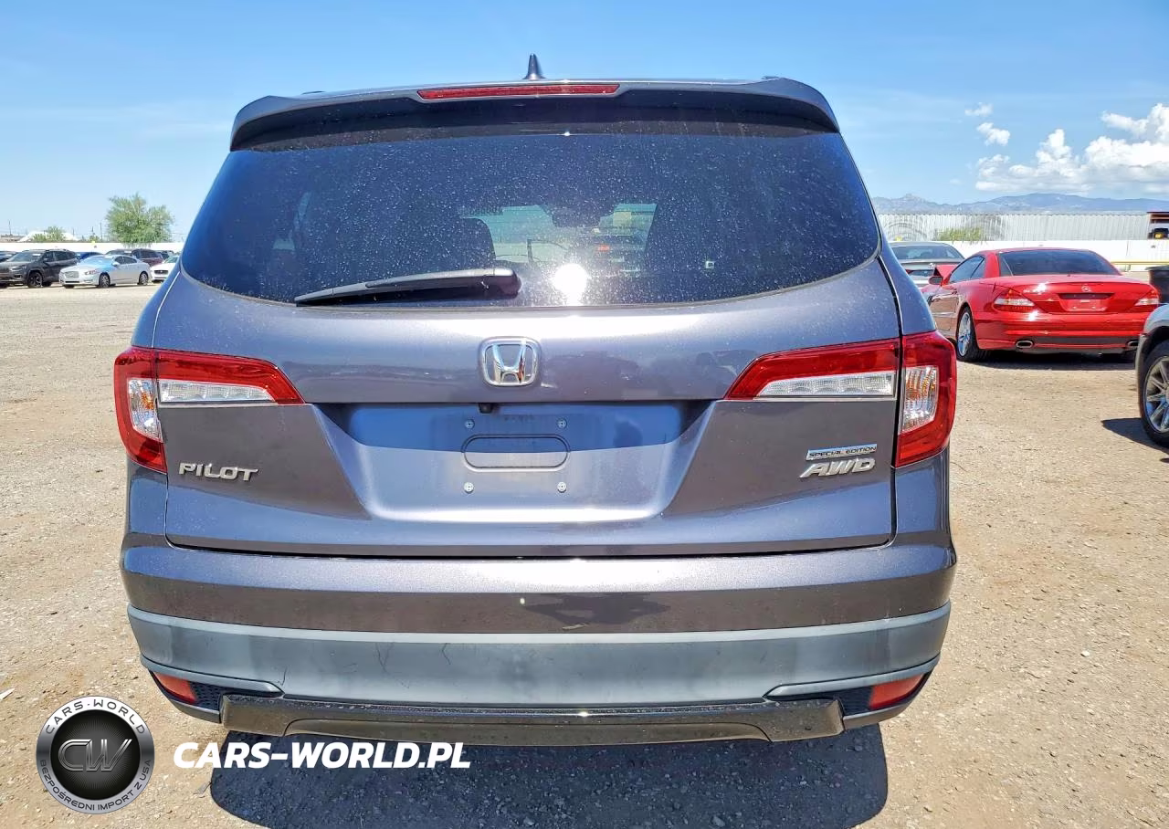 2021 Honda Pilot Se VIN:5FNYF6H22MB016413 - 6