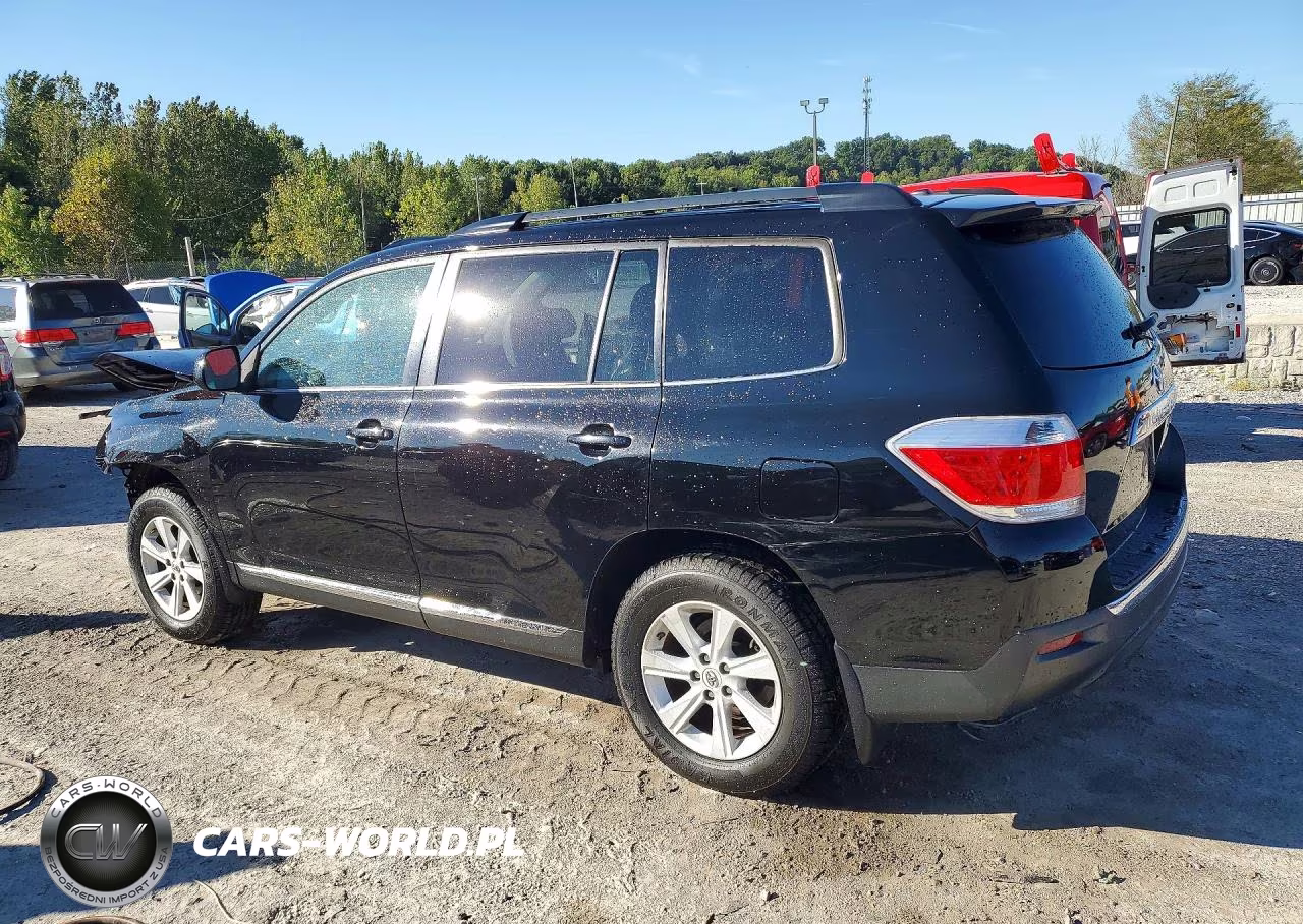 2012 Toyota Highlander Se VIN:5TDZK3EH8CS082384 - 2