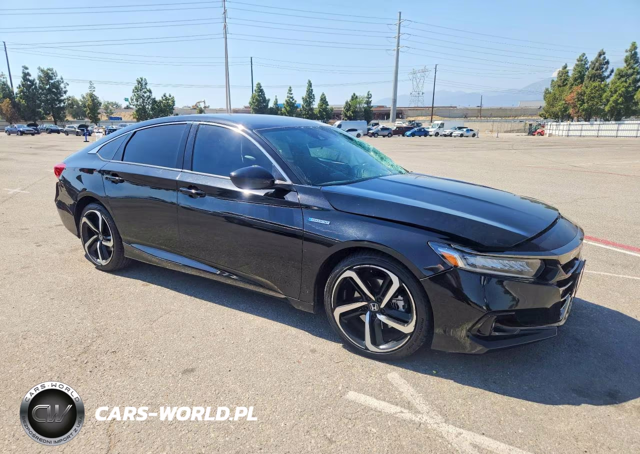 2022 Honda Accord Hybrid Sport VIN:1HGCV3F28NA018791 - 4