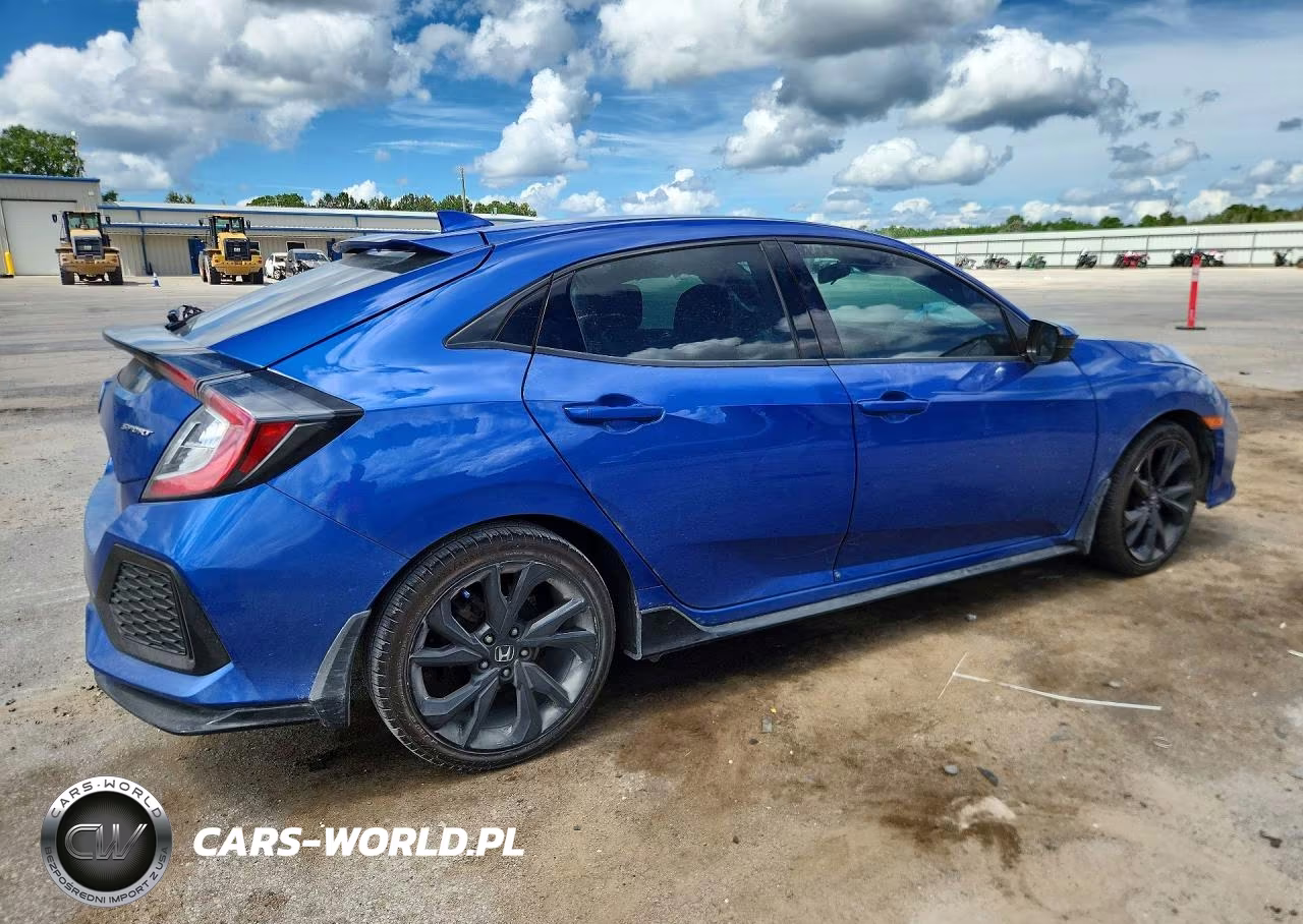 2018 Honda Civic Sport VIN:SHHFK7H46JU237808 - 3
