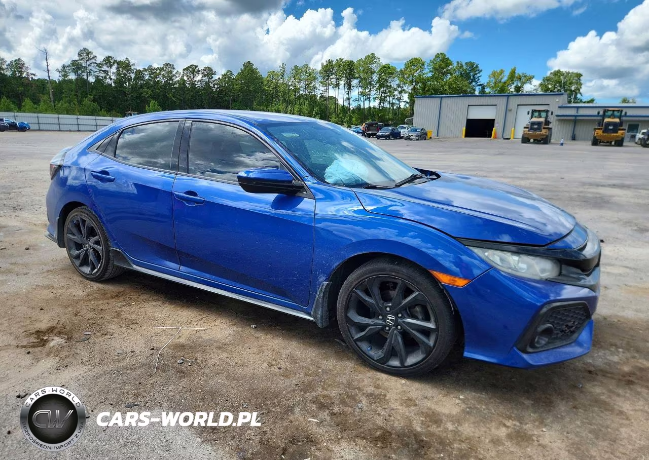 2018 Honda Civic Sport VIN:SHHFK7H46JU237808 - 4