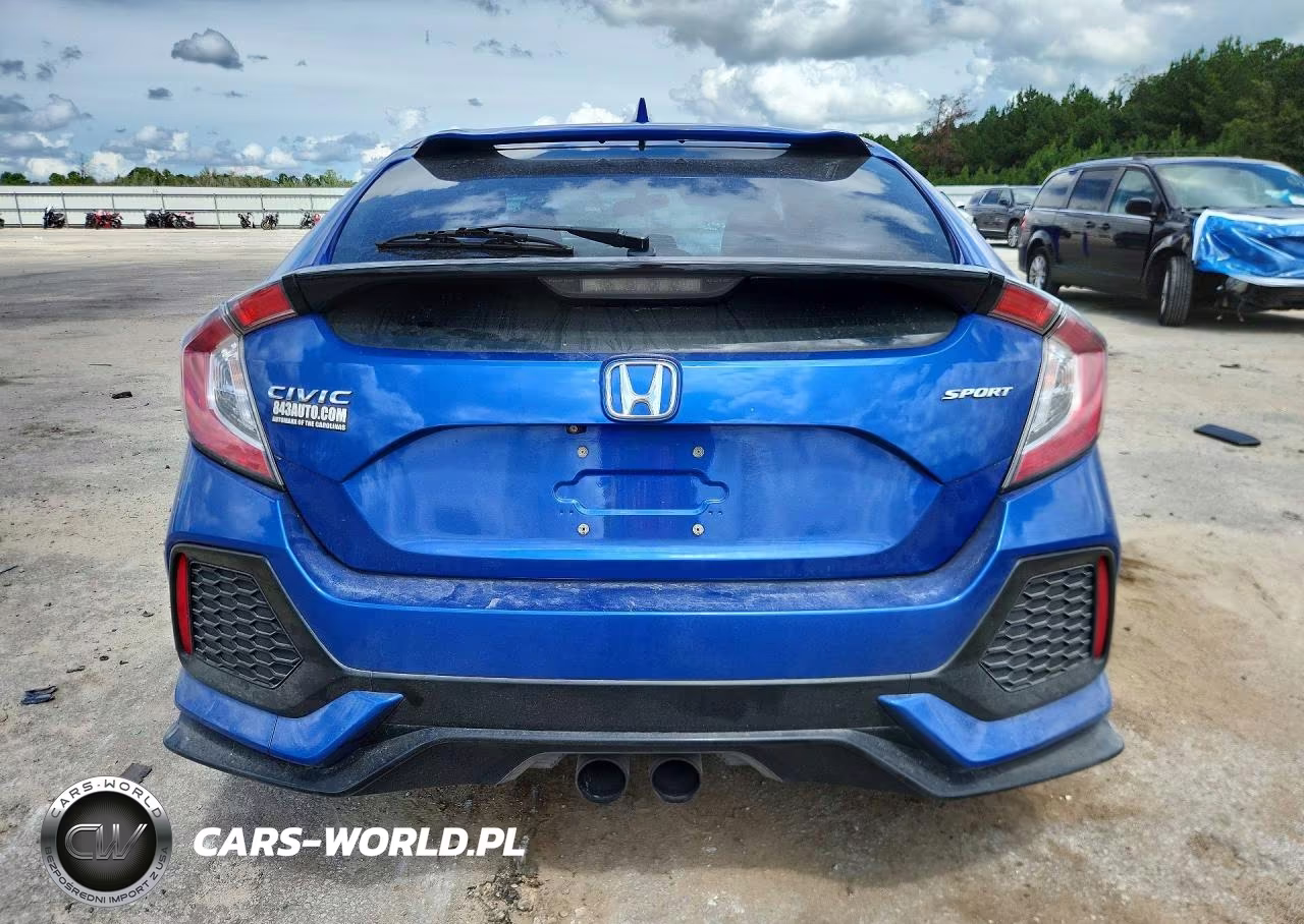 2018 Honda Civic Sport VIN:SHHFK7H46JU237808 - 6