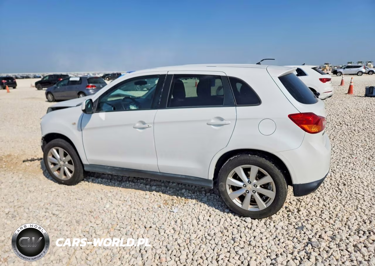 2013 Mitsubishi Outlander Sport Es VIN:4A4AP3AUXDE008448 - 2