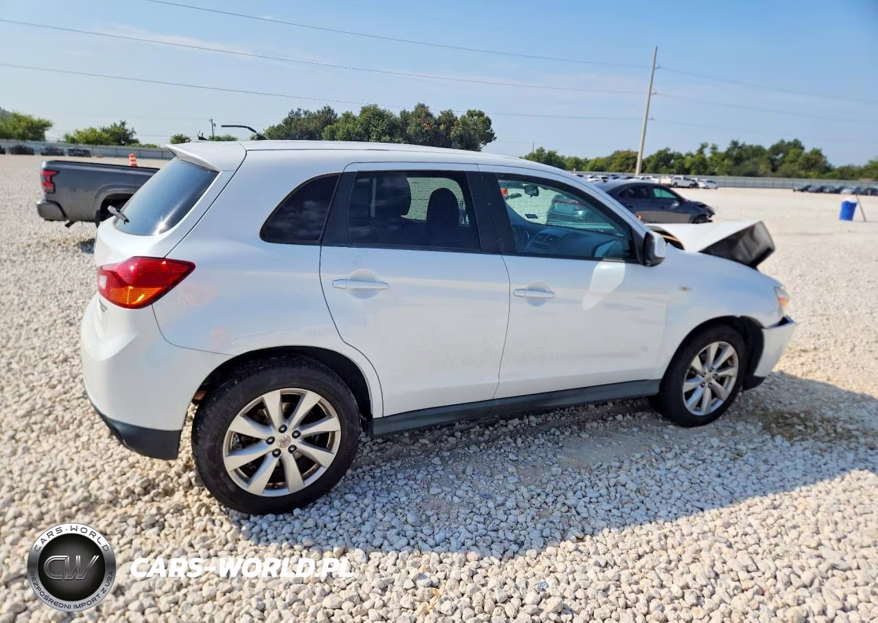 2013 Mitsubishi Outlander Sport Es VIN:4A4AP3AUXDE008448 - 3