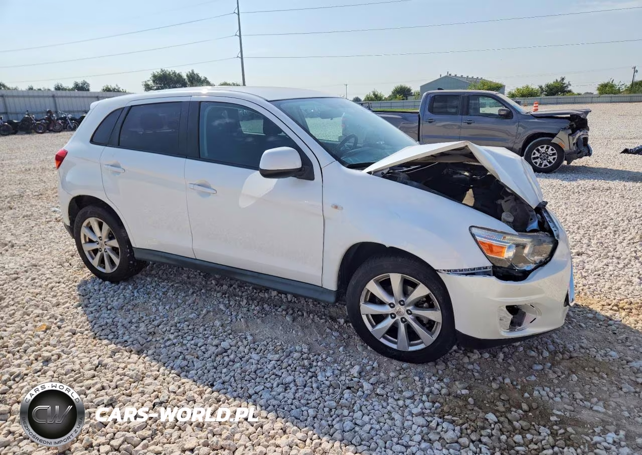 2013 Mitsubishi Outlander Sport Es VIN:4A4AP3AUXDE008448 - 4