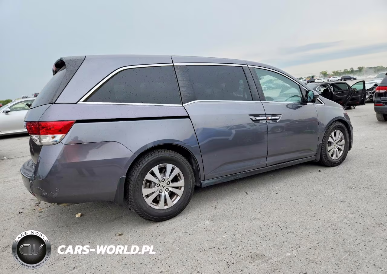 2014 Honda Odyssey Exl VIN:5FNRL5H61EB132441 - 3