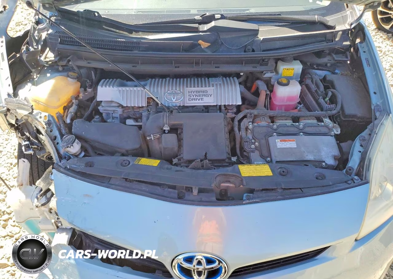 2012 Toyota Prius Two VIN:JTDKN3DUXC1535621 - 11