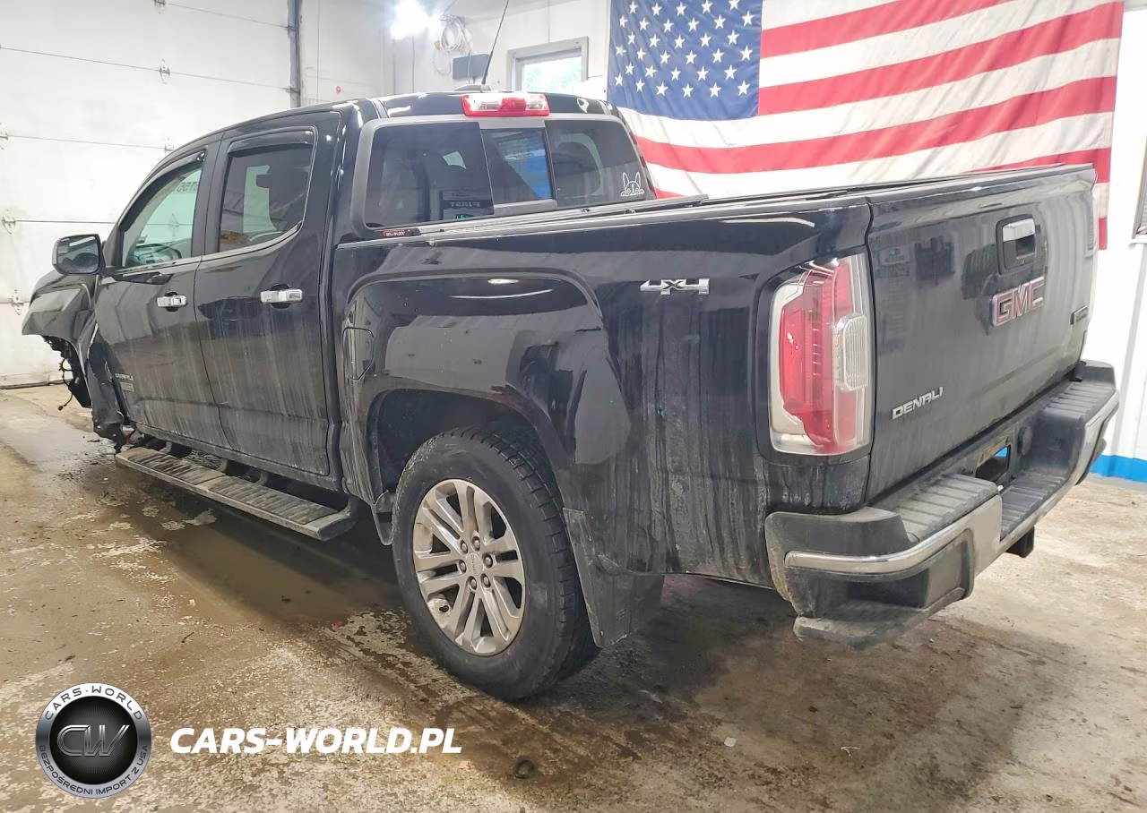 2016 GMC Canyon Slt VIN:1GTP6DE18G1296802 - 2