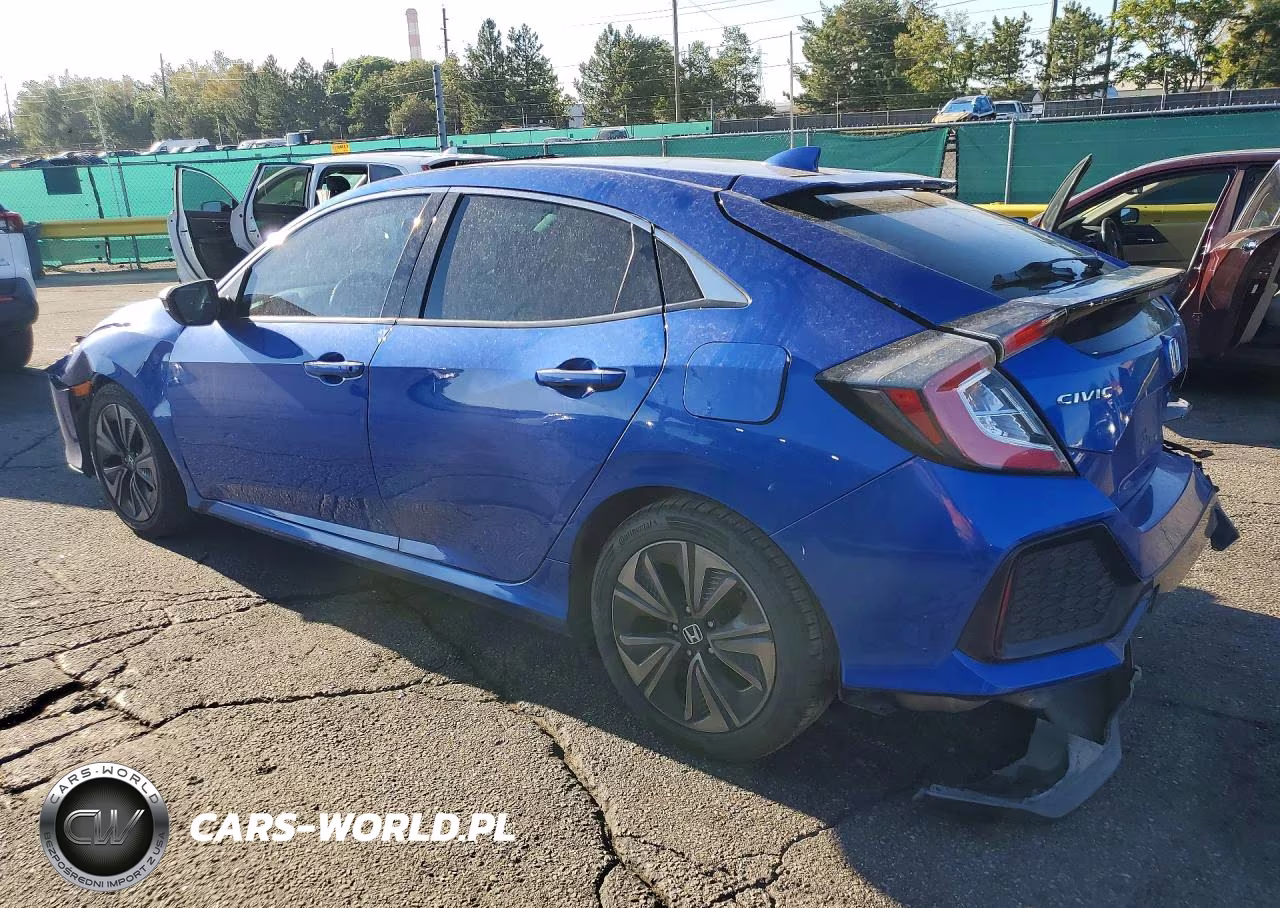 2017 Honda Civic Ex VIN:SHHFK7H57HU205839 - 2