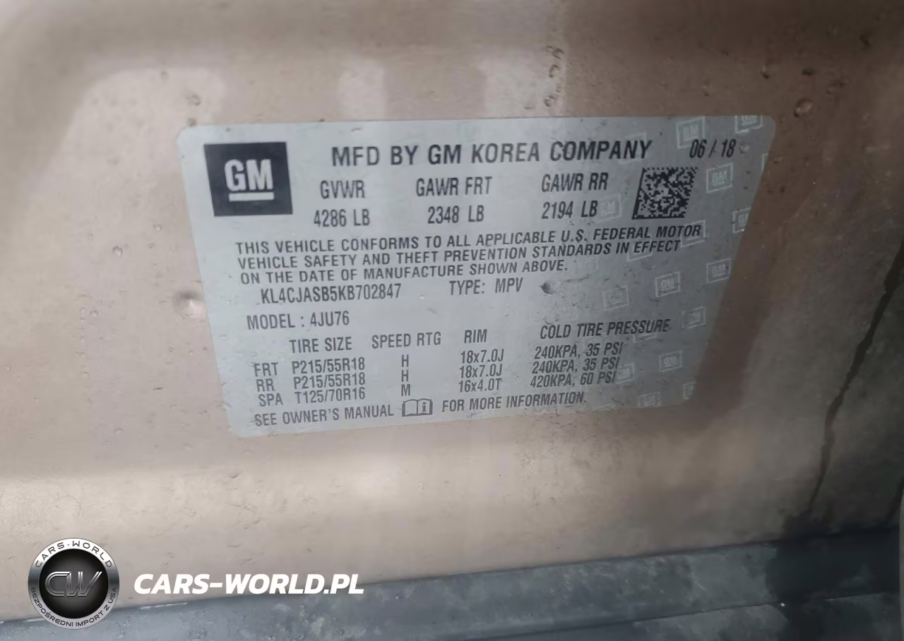 2019 Buick Encore Preferred VIN:KL4CJASB5KB702847 - 12